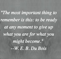 the most important thing to remember is to be ready at any moment to give what you give